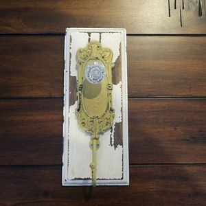 Antique rustic hanging hook